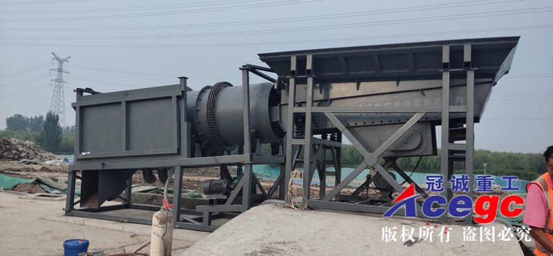 滾筒洗砂機(固定/移動式可選)